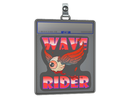 Sticker Slab | Blood Moon Wave Rider - CS2 Sticker