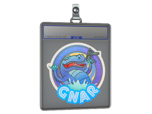 Sticker Slab | Blue Gnar - CS2 Sticker
