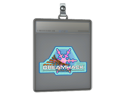 Sticker Slab | Blue Snowflake (Foil)