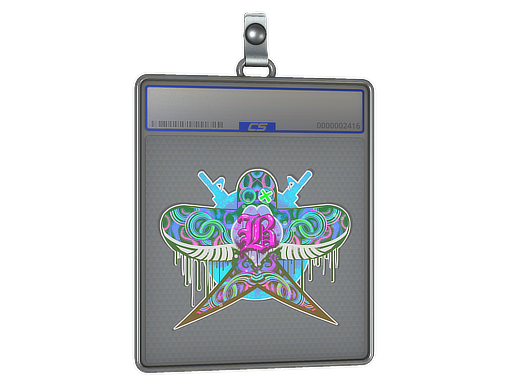 Sticker Slab | Blue Swallow - CS2 Sticker