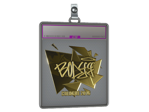 Sticker Slab | bodyy (Gold) | Cologne 2016