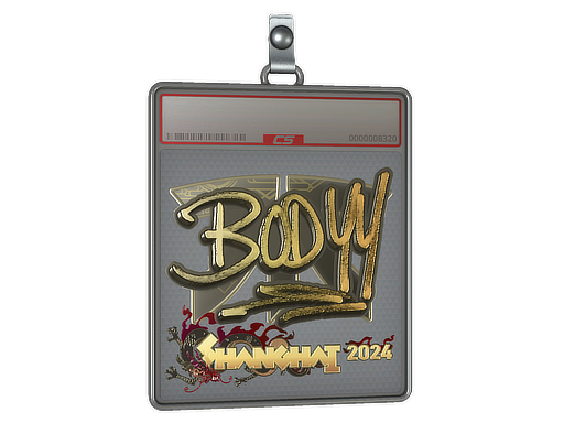 Sticker Slab | bodyy (Gold) | Shanghai 2024