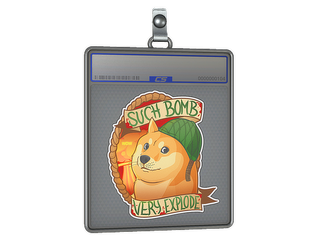 Sticker Slab | Bomb Doge