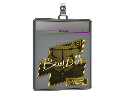 Sticker Slab | bondik (Gold) | Atlanta 2017