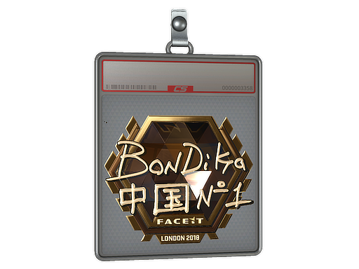 Sticker Slab | bondik | London 2018