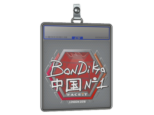 Sticker Slab | bondik | London 2018