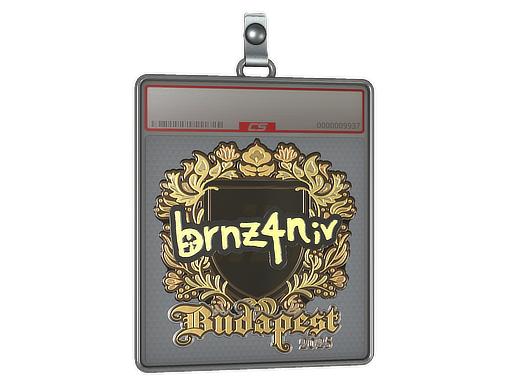 Sticker Slab | brnz4n | Budapest 2025