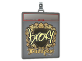 Sticker Slab | broky (Gold) | Budapest 2025