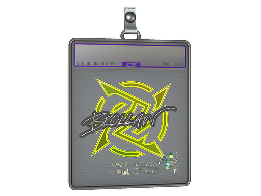 Sticker Slab | Brollan (Glitter) | Antwerp 2022