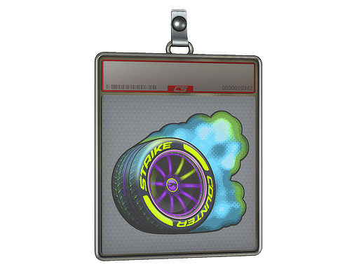 Sticker Slab | Burnout - CS2 Sticker
