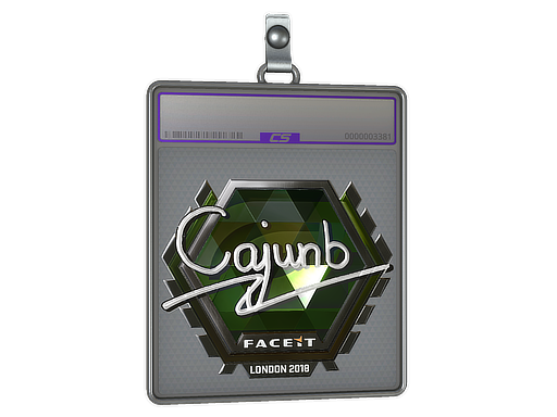 Sticker Slab | cajunb (Foil) | London 2018