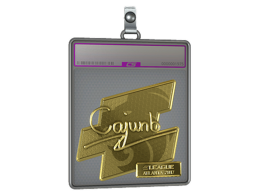 Sticker Slab | cajunb (Gold) | Atlanta 2017