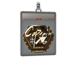 Sticker Slab | captainMo (Gold) | London 2018