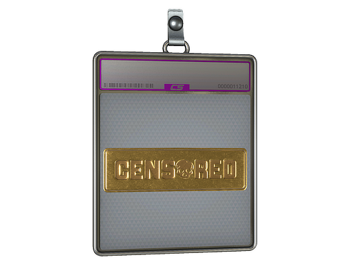Sticker Slab | Censored (Foil) - CS2 Sticker