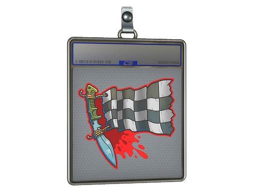 Sticker Slab | Checkered Kukri - CS2 Sticker