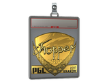Sticker Slab | chopper (Gold) | Krakow 2017