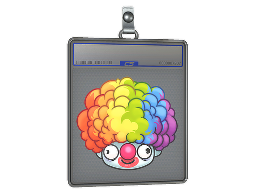 Sticker Slab | Clown Wig - CS2 Sticker