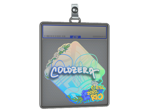 Sticker Slab | coldzera | Rio 2022