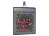 Sticker Slab | Cxzi (Foil) | Austin 2025