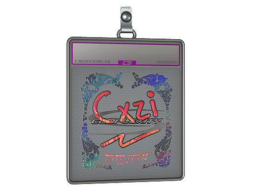 Sticker Slab | Cxzi (Holo) | Austin 2025