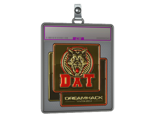 Sticker Slab | dAT team | DreamHack 2014 - CS2 Sticker
