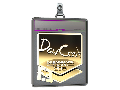Sticker Slab | DavCost (Gold) | Cluj-Napoca 2015