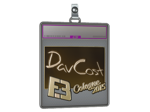 Sticker Slab | DavCost (Gold) | Cologne 2015