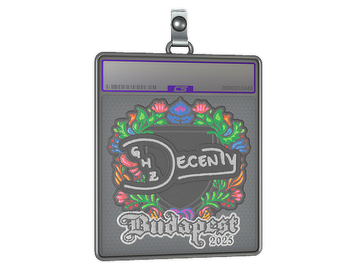 Sticker Slab | decenty | Budapest 2025