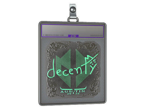 Sticker Slab | decenty | Austin 2025