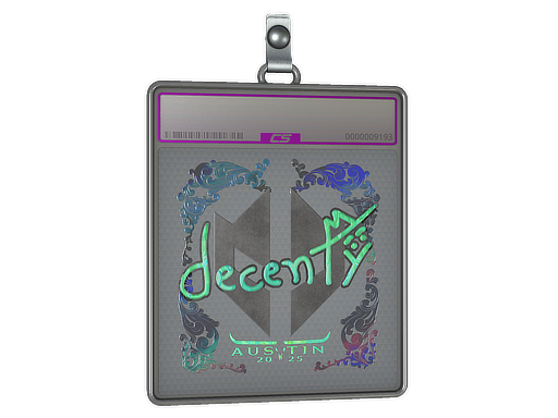 Sticker Slab | decenty | Austin 2025