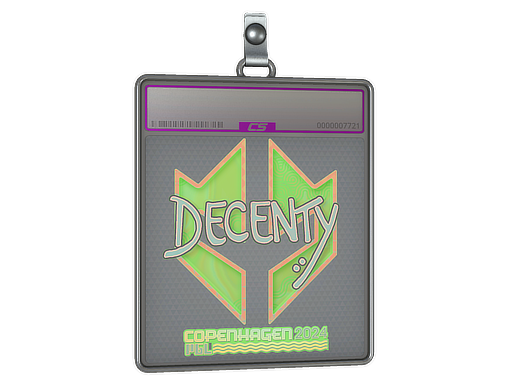 Sticker Slab | decenty | Copenhagen 2024