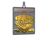 Sticker Slab | device (Gold) | Krakow 2017