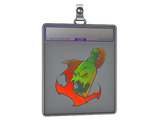 Sticker Slab | Devouring Flame (Holo)