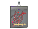 Sticker Slab | Djoko (Glitter) | Shanghai 2024