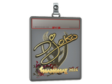 Sticker Slab | Djoko (Gold) | Shanghai 2024