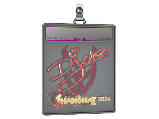 Sticker Slab | Djoko | Shanghai 2024