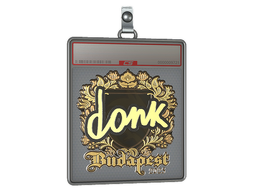 Sticker Slab | donk | Budapest 2025