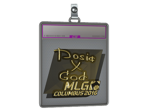 Sticker Slab | Dosia (Gold) | MLG Columbus 2016