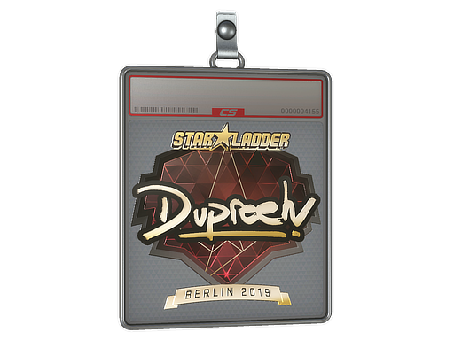 Sticker Slab | dupreeh (Gold) | Berlin 2019