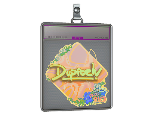 Sticker Slab | dupreeh (Holo) | Rio 2022