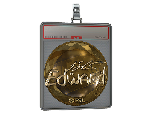 Sticker Slab | Edward (Gold) | Katowice 2019