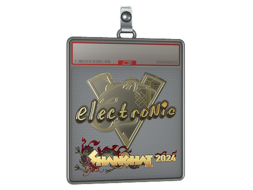 Sticker Slab | electronic (Gold) | Shanghai 2024