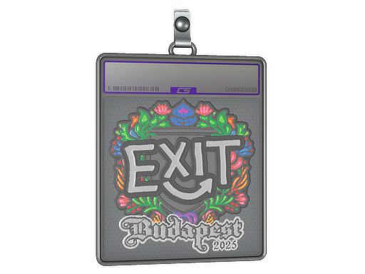 Sticker Slab | exit | Budapest 2025