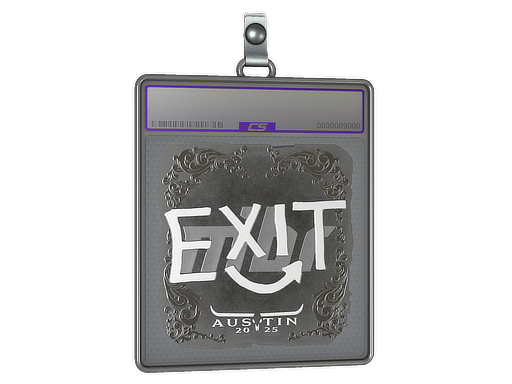 Sticker Slab | exit | Austin 2025