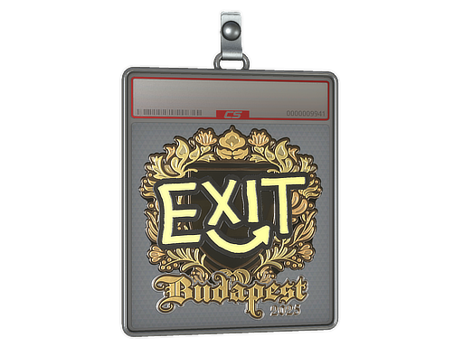 Sticker Slab | exit | Budapest 2025