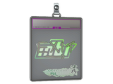 Sticker Slab | exit (Holo) | Antwerp 2022