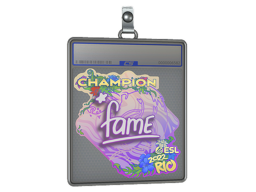 Sticker Slab | fame | Rio 2022