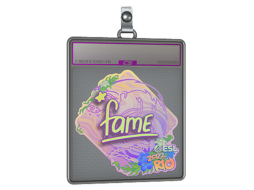 Sticker Slab | fame | Rio 2022