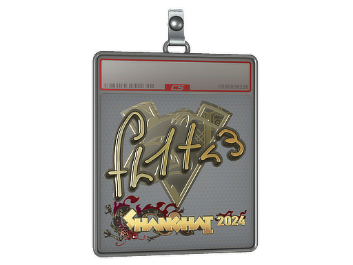 Sticker Slab | FL1T (Gold) | Shanghai 2024