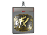 Sticker Slab | Fluxo (Gold) | Austin 2025